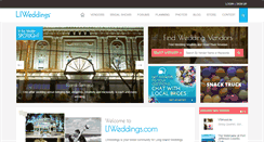 Desktop Screenshot of liweddings.com